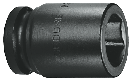 Impact socket 1/2" long 17 mm - 6162490 (1)