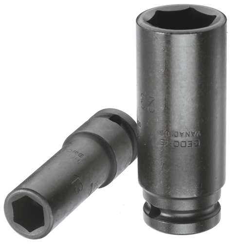 Impact socket 1/2", long hex 10 mm - 6163380 (1)