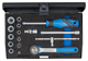 Socket wrench set 1/4" 16 pieces, hexagonal 4-13 mm - 6172290 (1) (Thumbnail)
