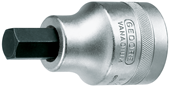 Schraubendrehereinsatz 1" Innen-6-kant 17 mm - 6181010