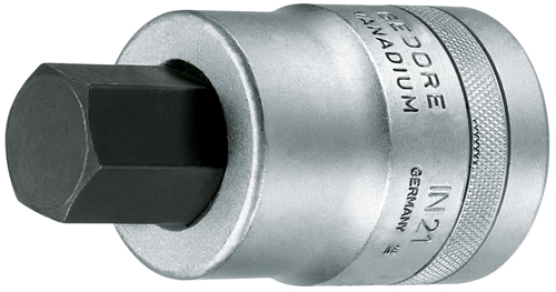 Screwdriver bit 1" internal hexagon 27 mm - 6200680 (1)