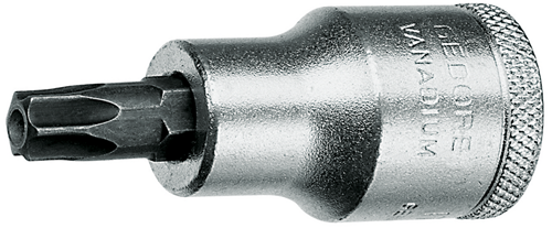Screwdriver bit socket 1/2" TX w/pilot T60 - 6203270 (1)