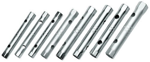 Double socket wrench set 6-32 mm, 12 pieces - 6218890 (2)