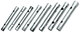 Double socket wrench set 6-32 mm, 12 pieces - 6218890 (2) (Thumbnail)