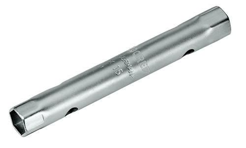 Double ended socket spanner hollow shank hexagonal 27x32 mm - 6212930 (2)