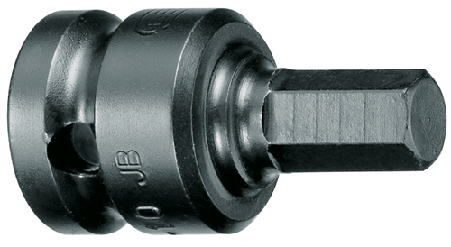Impact socket 1/2" internal hexagon 6 mm - 6224000 (1)