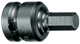 Impact socket 1/2" internal hexagon 6 mm - 6224000 (1) (Thumbnail)