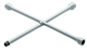 Cross key car 17x19x21x1/2" square 420x420 mm - 6228260 (1) (Thumbnail)
