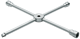 Cross wrench truck 27x30x32x3/4" square 750x750 mm - 6228420 (1) (Thumbnail)
