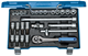 Socket wrench set 3/8" 26 pieces, hexagonal IN-IS-PH - 6229740 (1) (Thumbnail)
