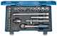 Socket wrench set 3/8" 22 pieces, hexagonal 6-22 mm - 6238300 (1) (Thumbnail)