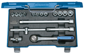 Steckschlüssel-Satz 3/8" 17-teilig UD-Profil 6-19 mm - 6240200