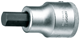 Screwdriver bit 3/4" internal hexagon 14 mm - 6275850 (1) (Thumbnail)