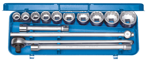 Socket wrench set 3/4" 14 pieces UD 15/16-2" - 6280690 (1)