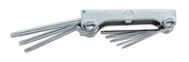 Winkelschraubendreher-Satz im Clip 8-teilig TX T9-T40 - 6346460