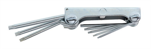 Off-Set screwdriver-Set in Clip 8 pieces TX T9-T40 - 6346460 (1)