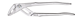 Water pump pliers 10", 7 settings - 6412000 (1) (Thumbnail)