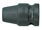 Verbindungsstück 1/4" 6-kant - 1/2" 4-kant - 6524150