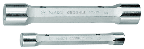 Double ended socket spanner solid hexagon 16x17 mm - 6526280 (2)