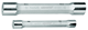 Double ended socket spanner solid hexagon 16x17 mm - 6526280 (2) (Thumbnail)