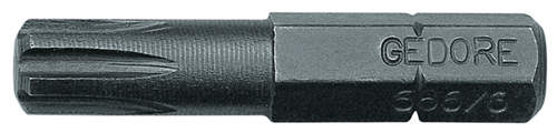 Screwdriver bit 1/4" value pack 10 pieces RIBE M5 - 6540780 (1)