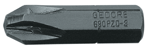 Screwdriver bit 1/4" value pack 10 pieces PZ 2 - 6552870 (1)