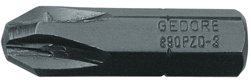 Screwdriver bit 5/16" POZI PZ 1 - 6553250 (1)
