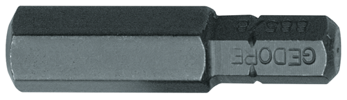 Screwdriver bit 5/16" internal hexagon 4 mm - 6568280 (1)