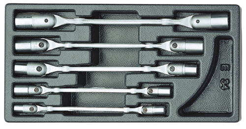 Double joint wrench set in 1/3 ES module - 6605070 (1)