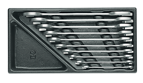 Double open ended spanner set in 1/3 ES-Tool-Module - 6621000 (1)