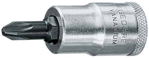 Screwdriver bit 1/2" Phillips PH 2 - 6656650 (1)