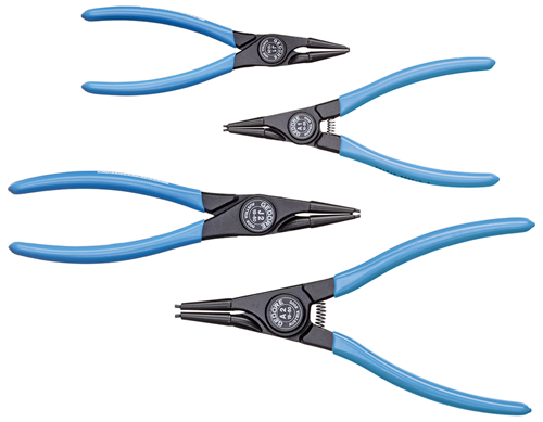 Set of circlip pliers, 4 pcs - 6703080 (1)