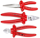VDE pliers set with immersion insulation, 3 pieces - 6708120 (1) (Thumbnail)