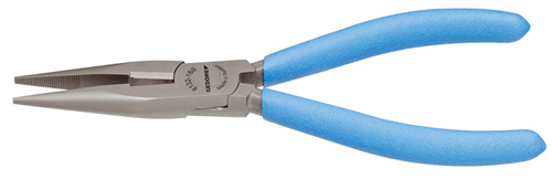 Straight nose-nose pliers, dip-insulated, 140 mm - 6710610 (2)