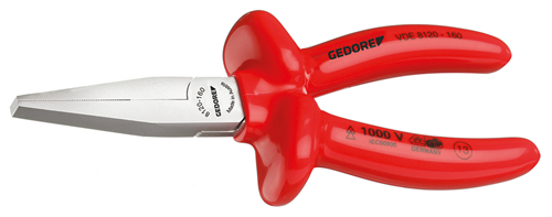 VDE flat-nose pliers with immersion insulation 160 mm - 6715330 (2)