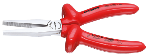 VDE flat-nose pliers with immersion insulation 160 mm - 6715330 (3)