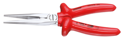 VDE needle-nose pliers with immersion insulation 160 mm - 6721570 (2)