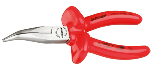 VDE needle-nose pliers with immersion insulation 160 mm - 6721730 (2)