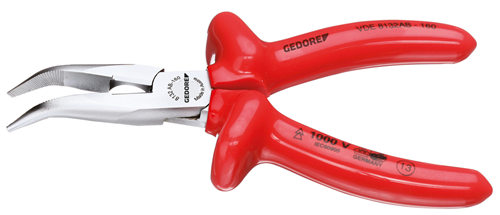 VDE needle-nose pliers with immersion insulation 160 mm - 6721730 (3)