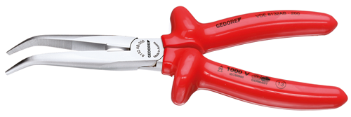 VDE needle-nose pliers with dip insulation 200 mm - 6721810 (3)