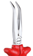 VDE needle-nose pliers with dip insulation 200 mm - 6721810 (4) (Thumbnail)