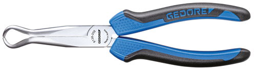 Mechanic's pliers angled 2C handle 200 mm - 6723350 (1)