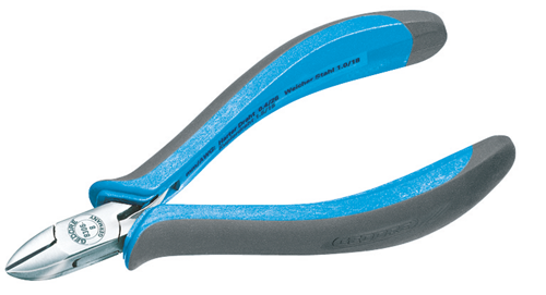 Electronics mini side cutters 125 mm cutting edge 13 mm - 6727930 (1)