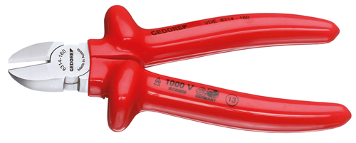 VDE side cutters with dip insulation 160 mm - 6743620 (3)