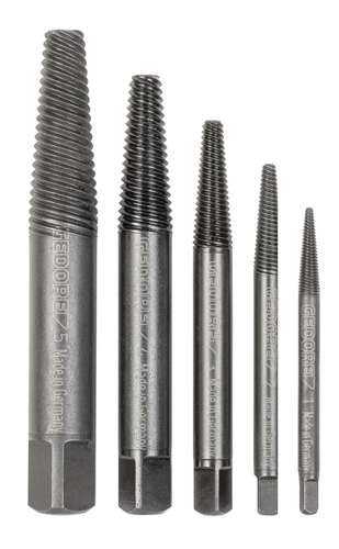 Screw extractor set 5 pcs M3-M18 - 6759620 (1)