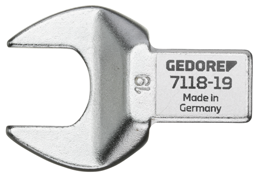 Rectangular open end fitting SE 14x18, 27 mm - 7690960 (1)