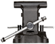 Vice jaw width 150 mm rotatable 14 kg - 3301738 (2) (Thumbnail)