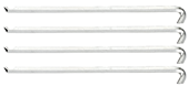 Abzughaken-Satz 140 mm 4-teilig - 8011780