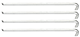 Pulling hook set 140 mm 4 pieces - 8011780 (1) (Thumbnail)
