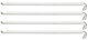 Pulling hook set 170 mm 4 pieces - 8011940 (1) (Thumbnail)